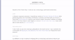 Desktop Screenshot of aknicol.com